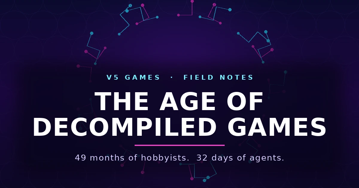 The Age of Decompiled Games