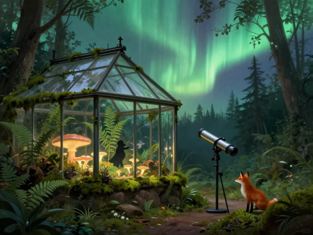 Wilderkind Forest Observatory #art #aiart #gallery #wilderkind