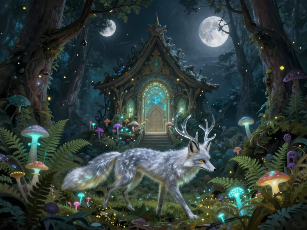 Exoplanet Wilderkind Shrine #art #aiart #gallery #scifi