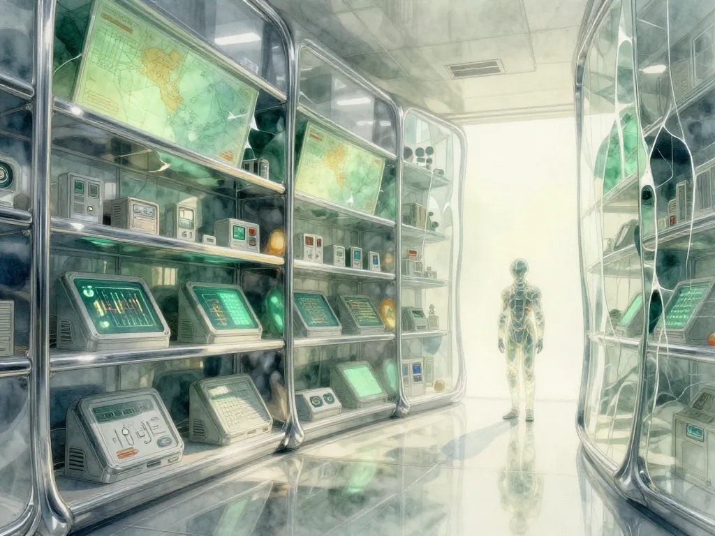 Liminal Alien Archive #art #aiart #gallery #scifi