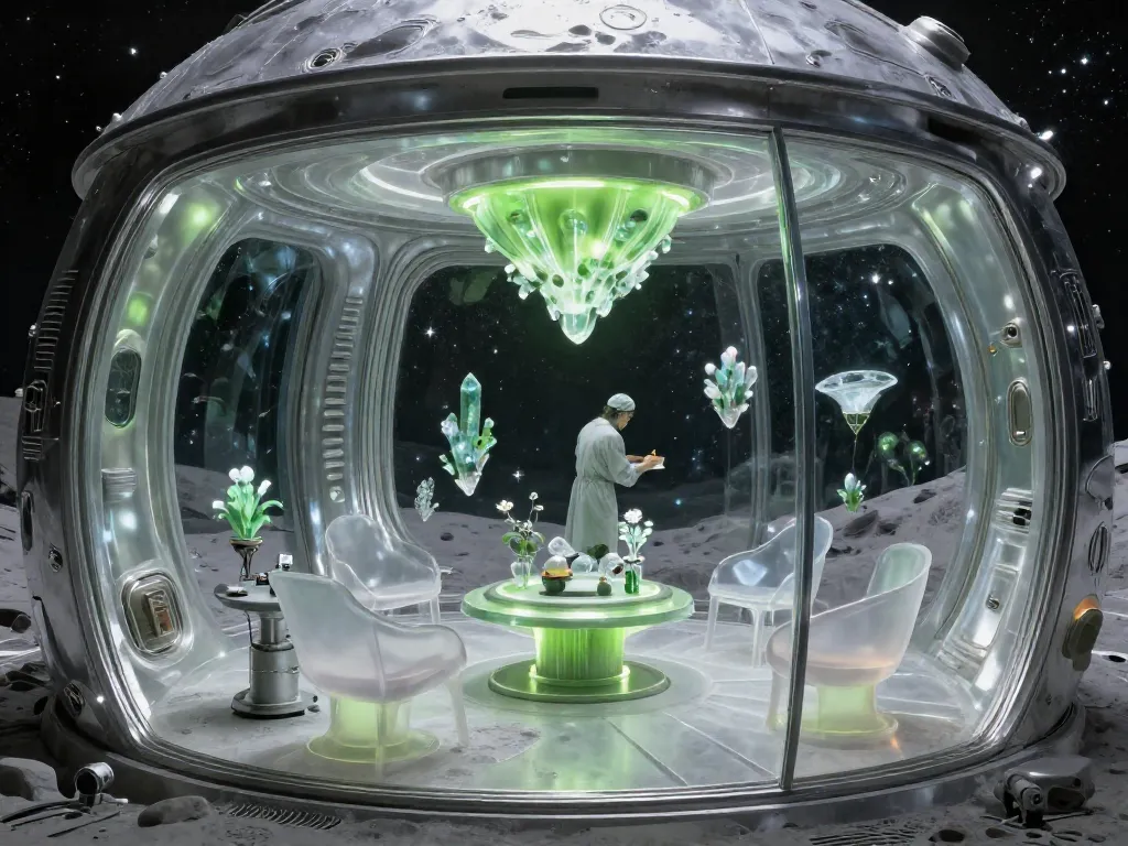 Alien Core Observatory #art #aiart #gallery #scifi