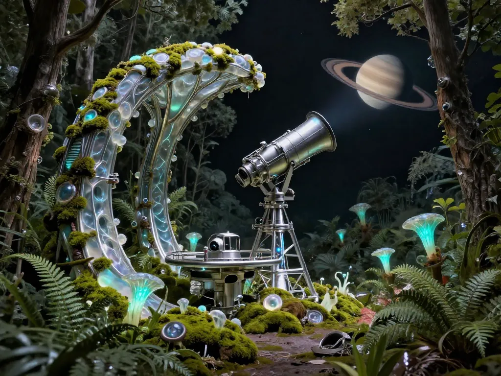 Alien Wilderkind Observatory #art #aiart #gallery #scifi #wilderkind