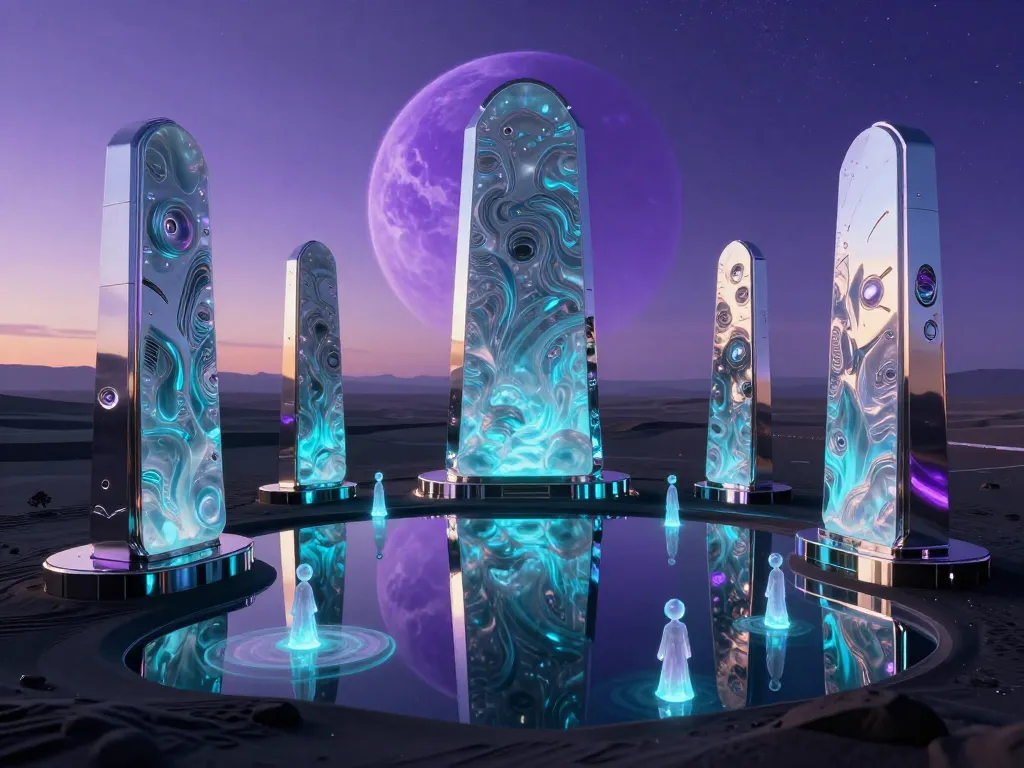 Extra-Celestial Reliquary #art #aiart #gallery #scifi #aliencore