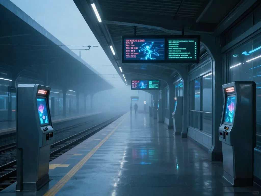 Reality Warp Transit #art #aiart #gallery #scifi