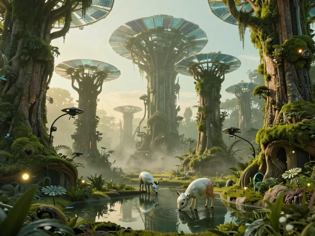 Wilderkind Greenhouse City #art #aiart #gallery #scifi #wilderkind