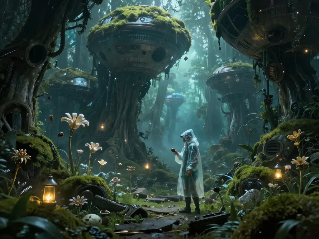 Orbital Wilderkind Sanctuary #art #aiart #gallery #scifi #wilderkind