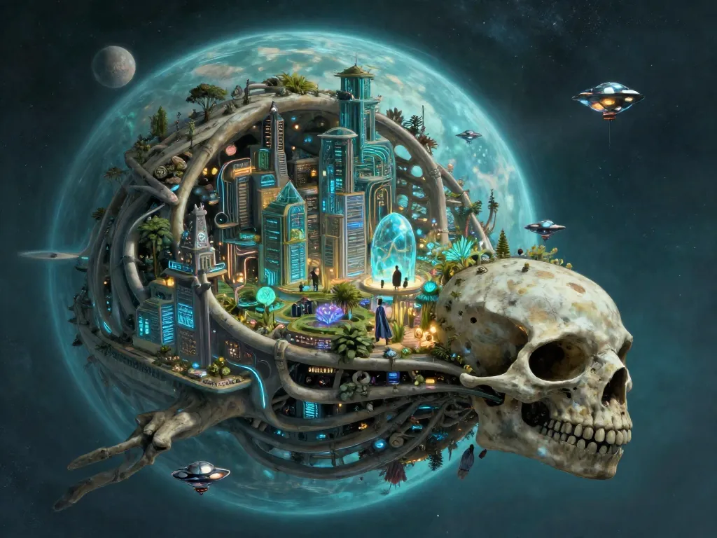 Solarpunk Leviathan Archive #art #aiart #gallery #scifi #solarpunk