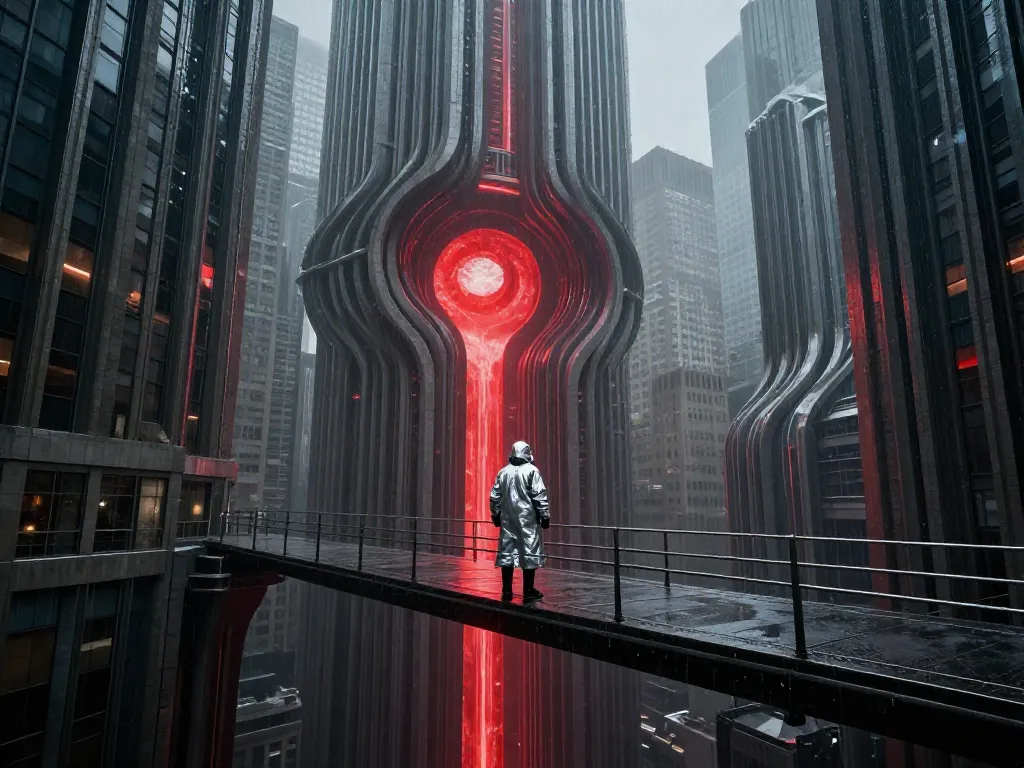 Resonant Manhattan Gravity Well #art #aiart #gallery #scifi