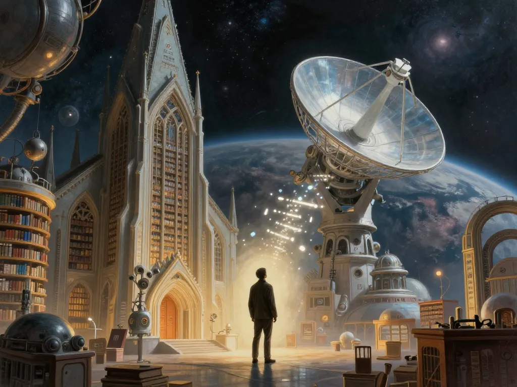 Signal Cathedral Archive #art #aiart #gallery #scifi