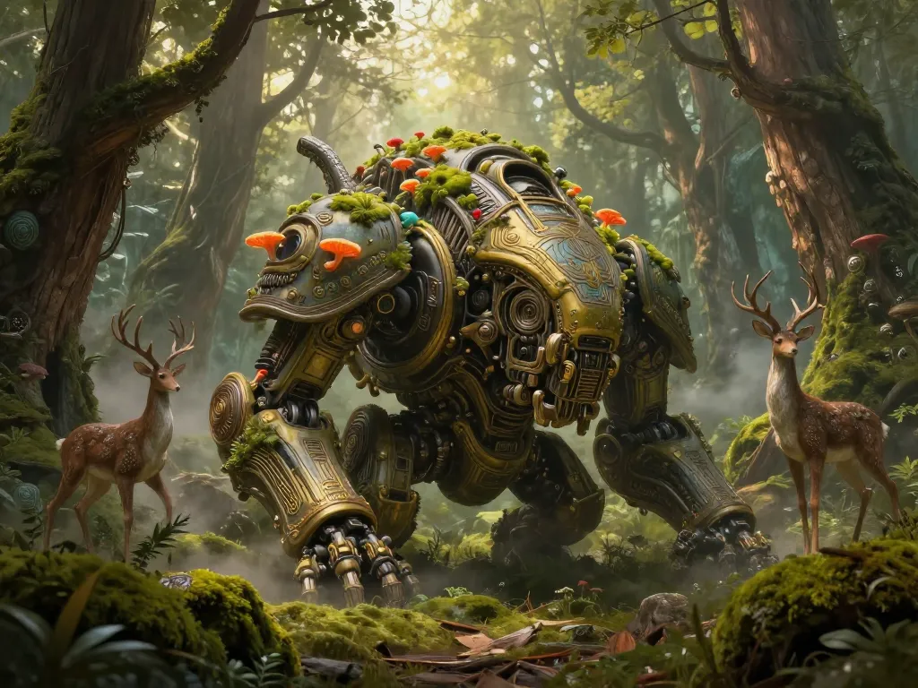 Wilderkind War Machine Grove #art #aiart #gallery #scifi #wilderkind
