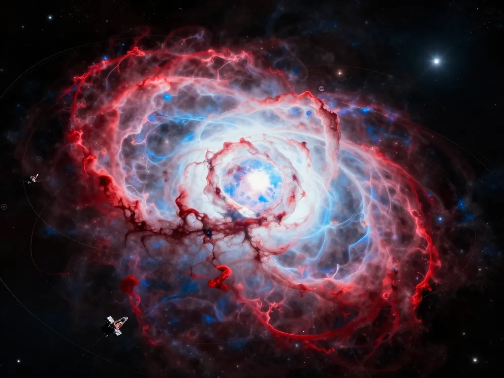 Supernova Cartography #art #aiart #gallery #spaceart #scifi
