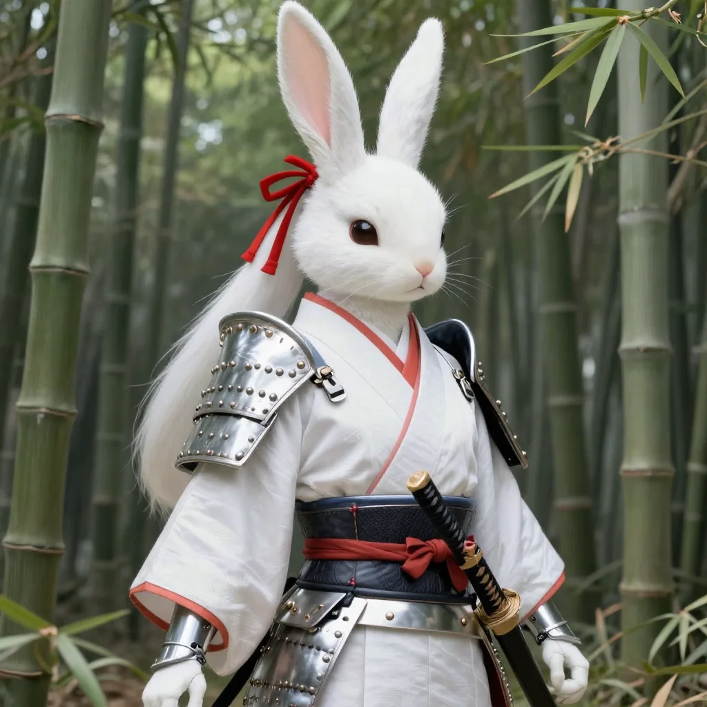 Humanoid White Rabbit