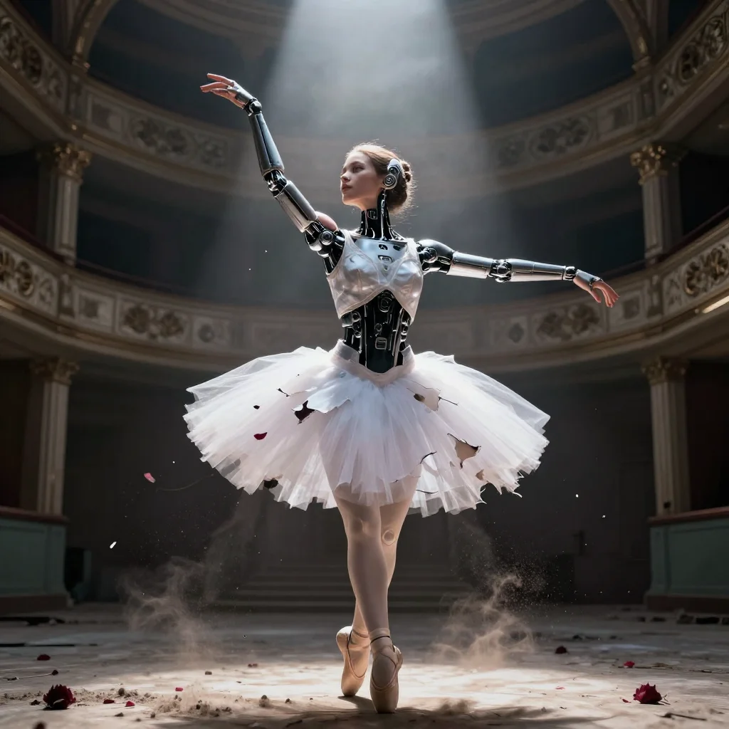 Female Cyborg Ballerina