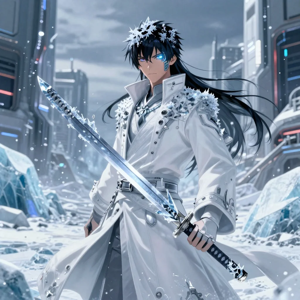 Male Anime Swordsman