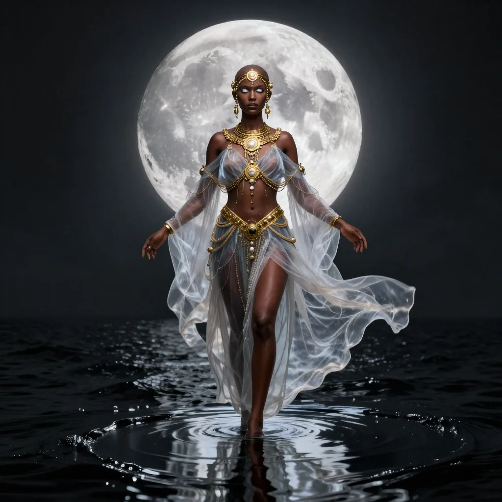 Mysterious Bald Female