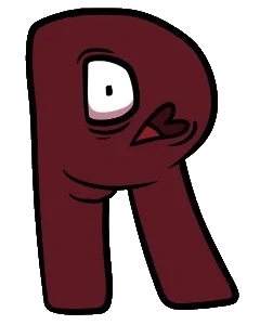 R from Alphabet Lore