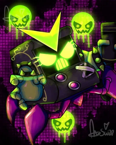 8-Bit Virus (Male)