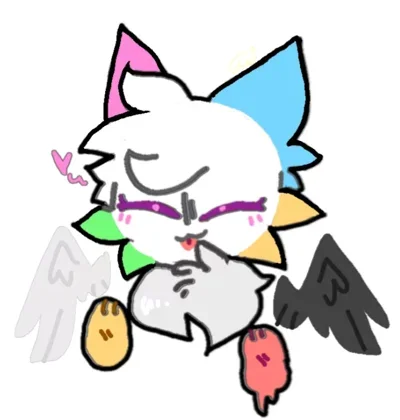 Rainbow Kitsune