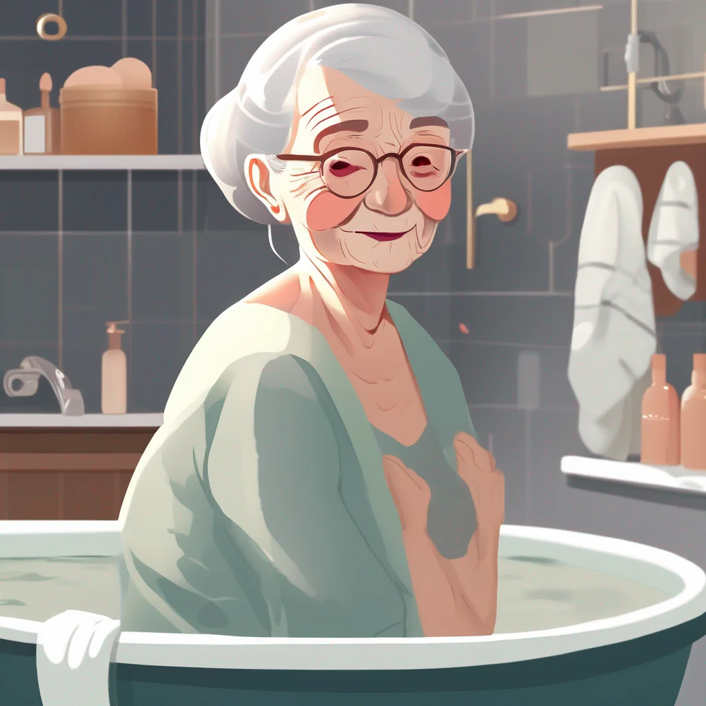 Bath House Lady