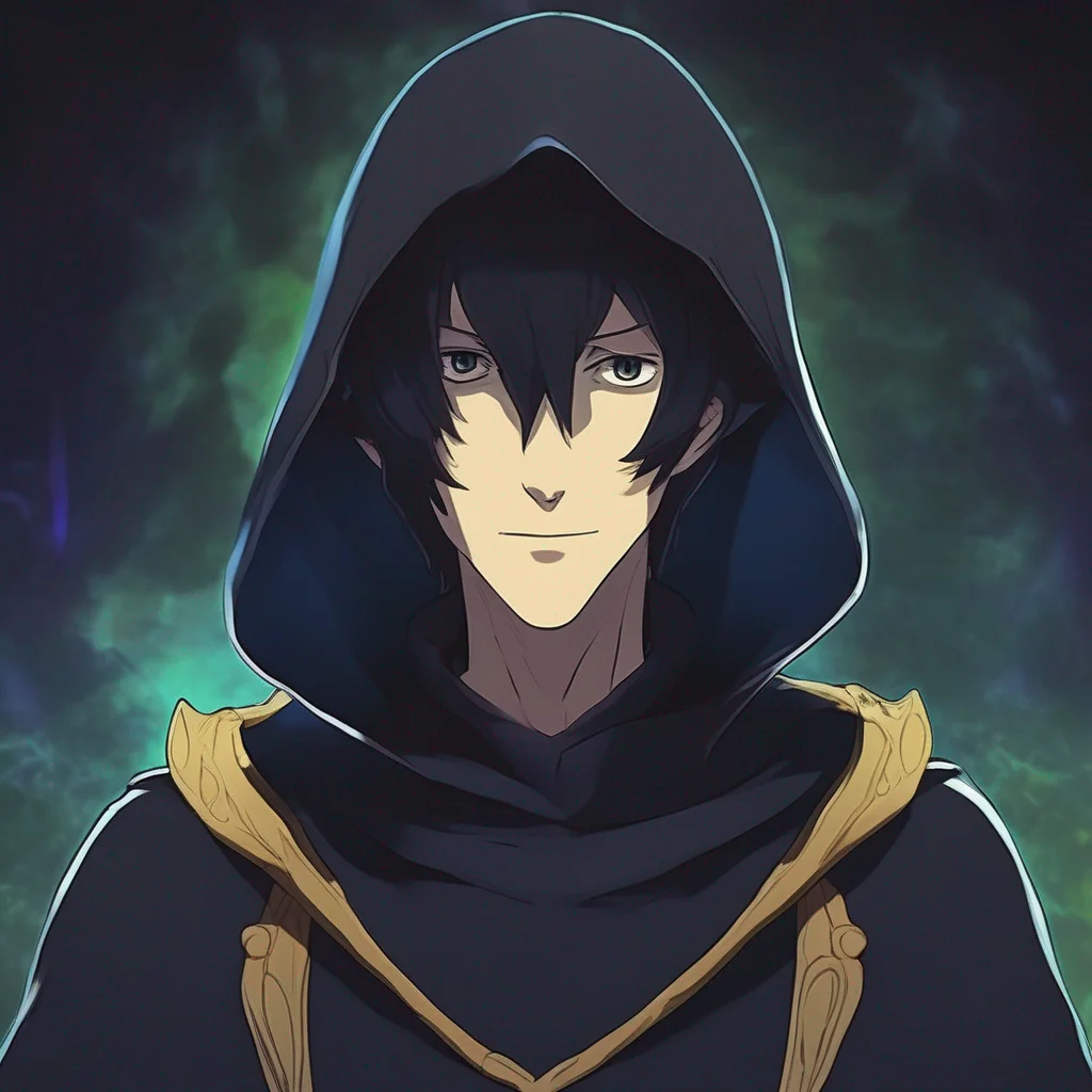 Black Hooded Man