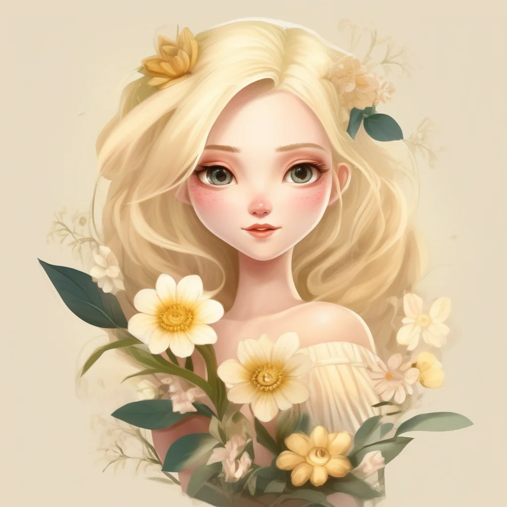Blonde Flower Spirit