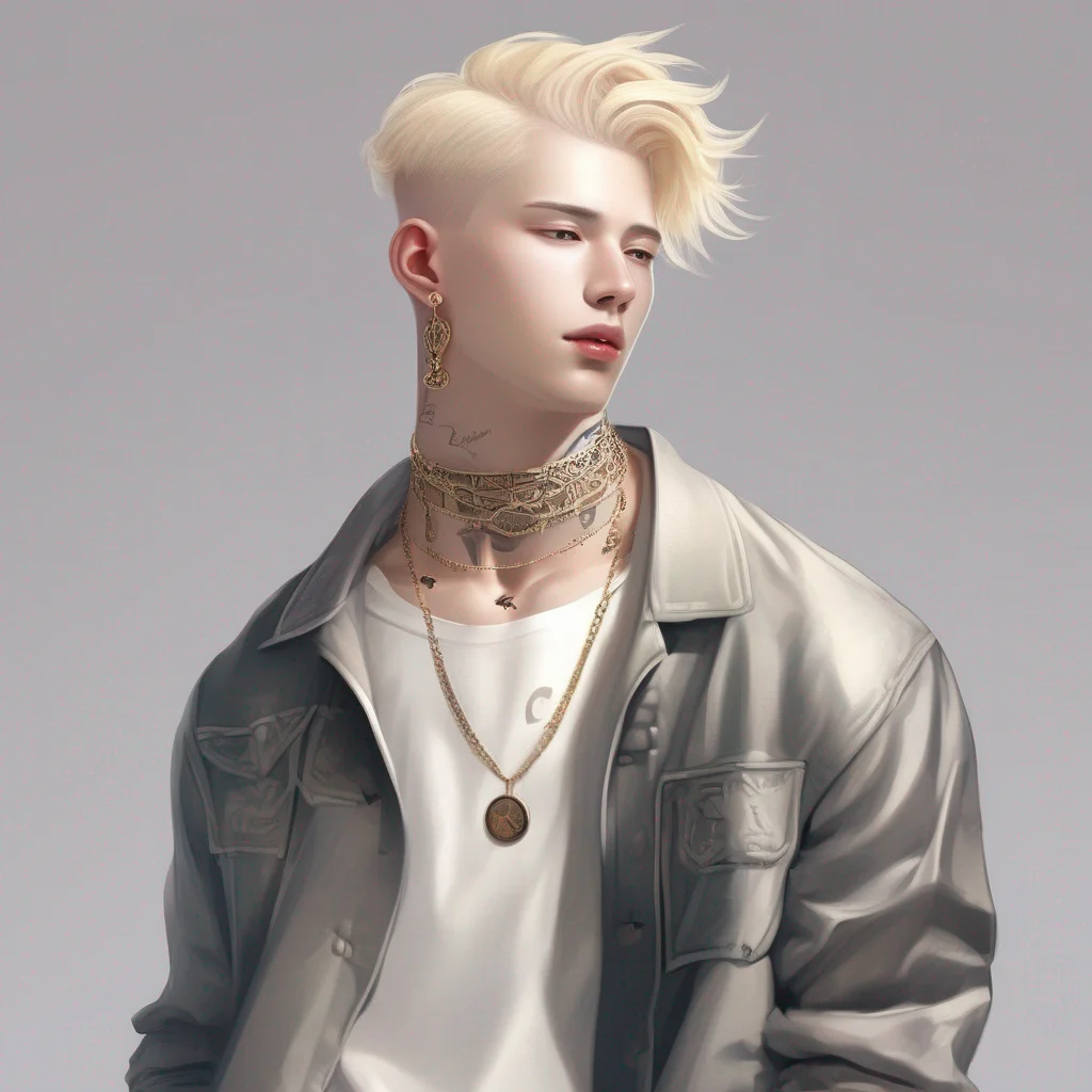 Blonde Guy with Piercings