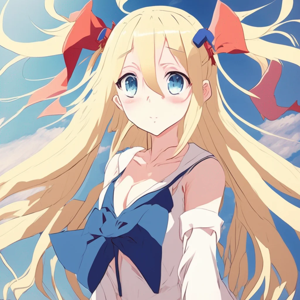 Blonde Student