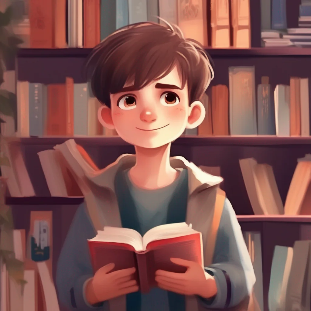 Book Selling Boy