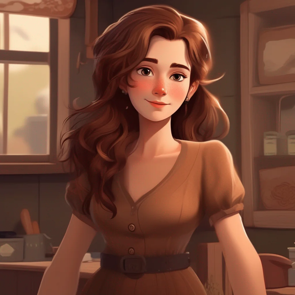 Brown-Haired Landlady