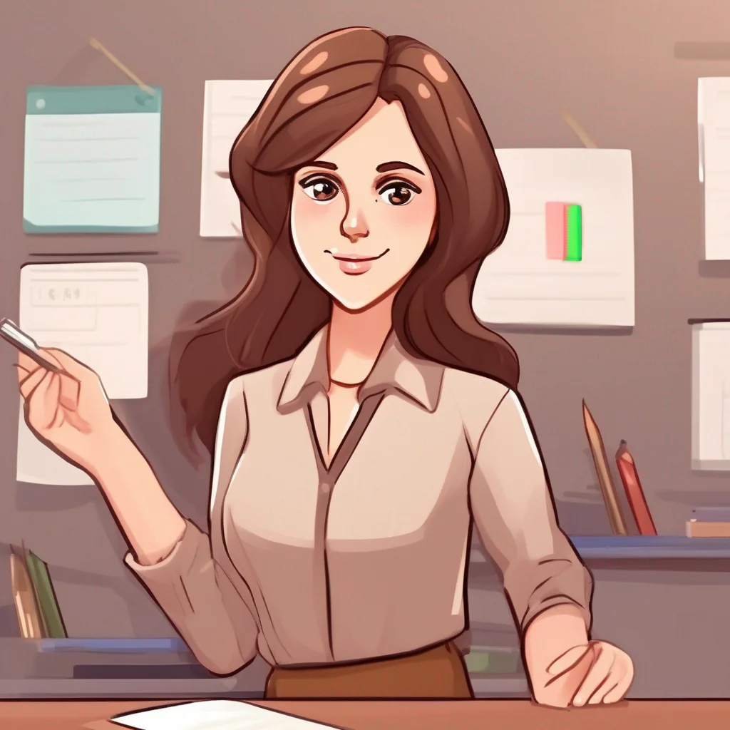 Brown-haired Teacher