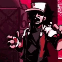 Glitchy Red