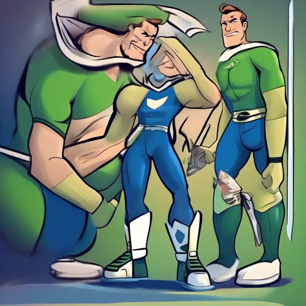 Character Type: Cartoon hero and superhero