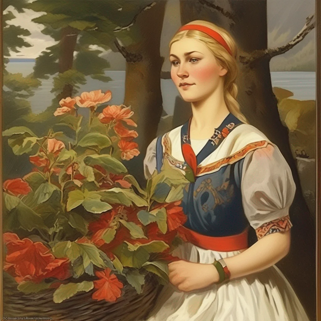 Description: National personification of Norwegians