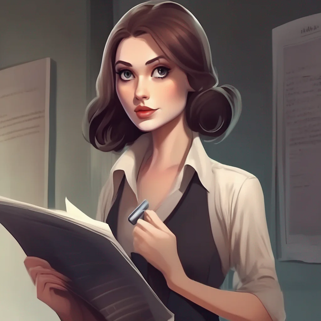Female Reporter