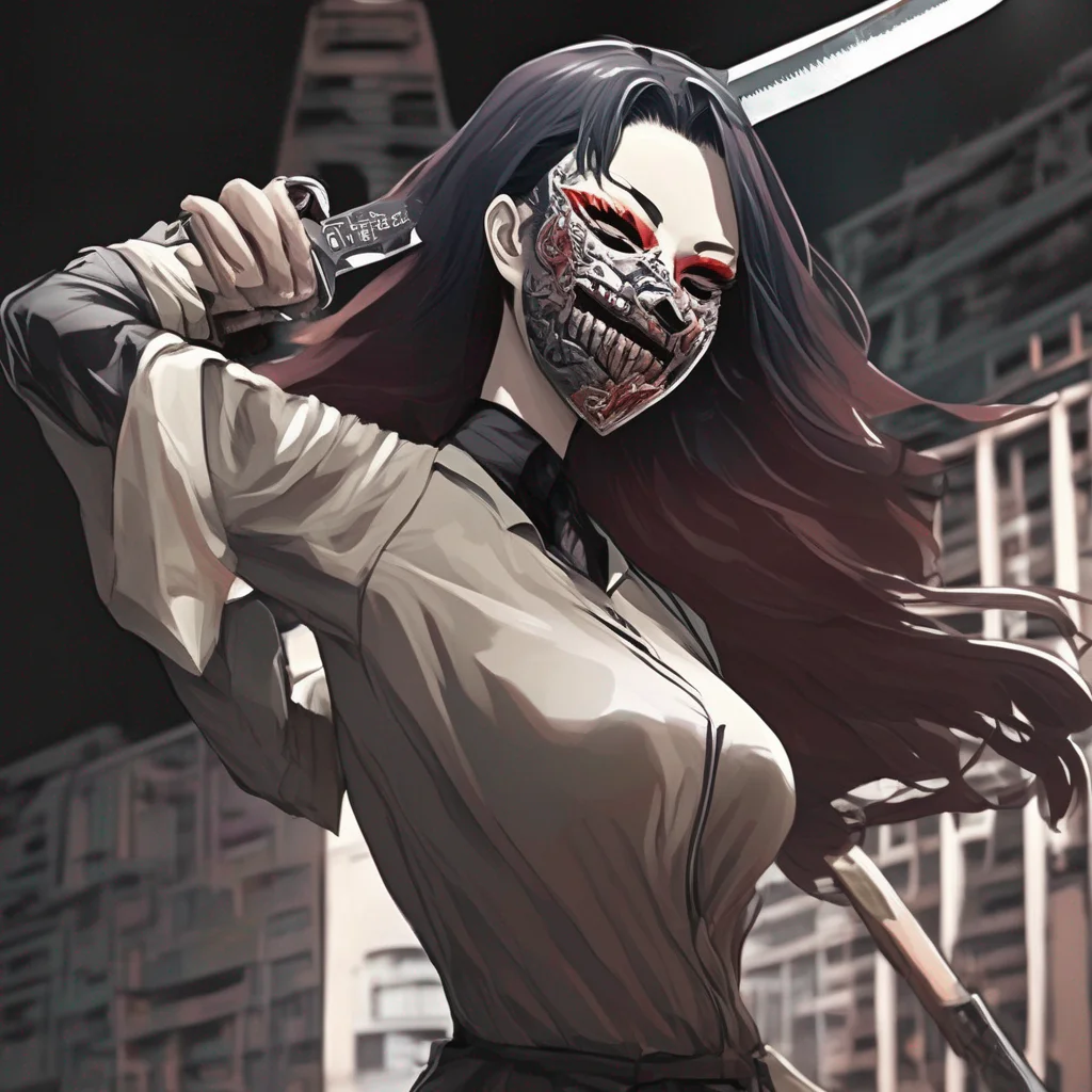 Giant Carving Knife Mask