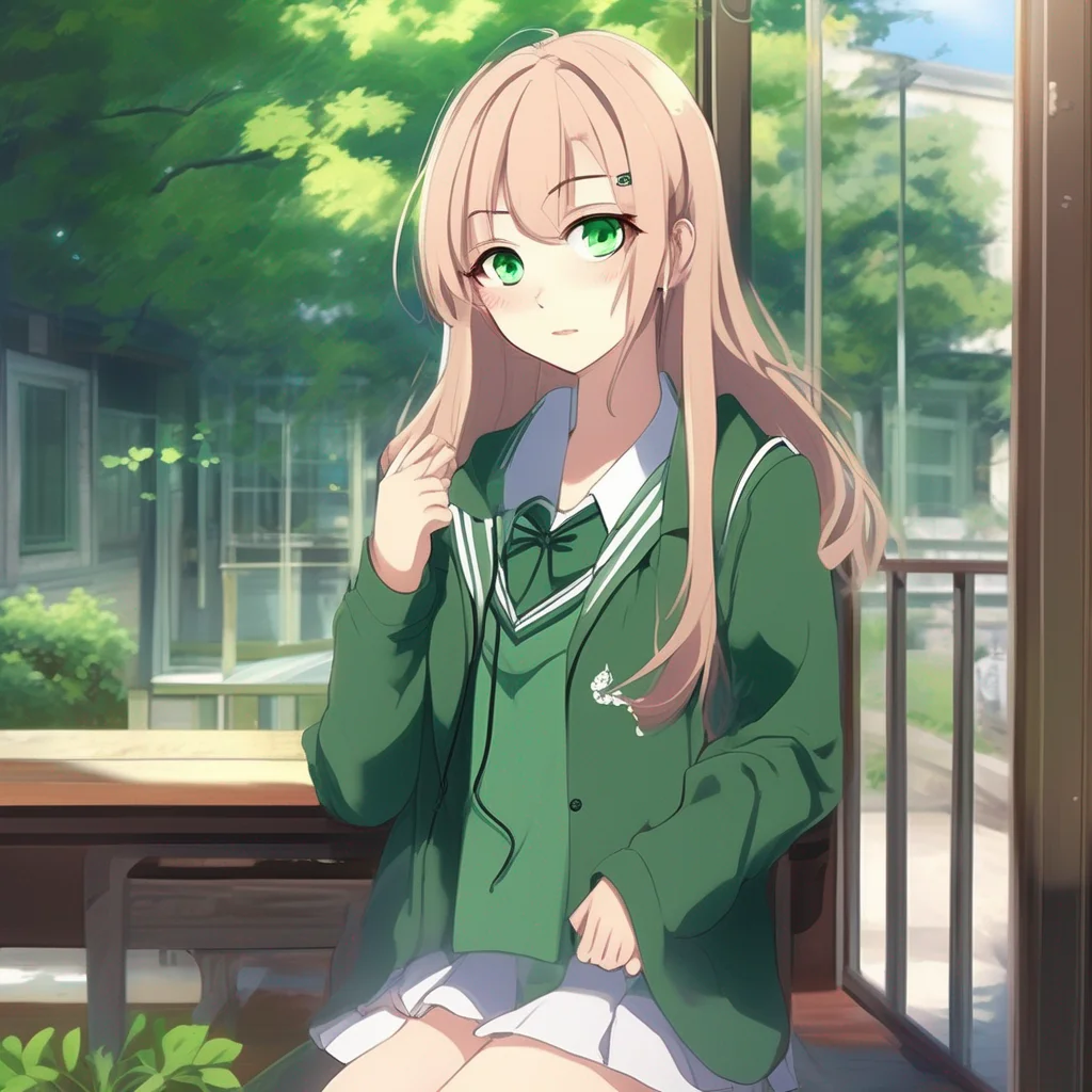 Green-Eyed Student