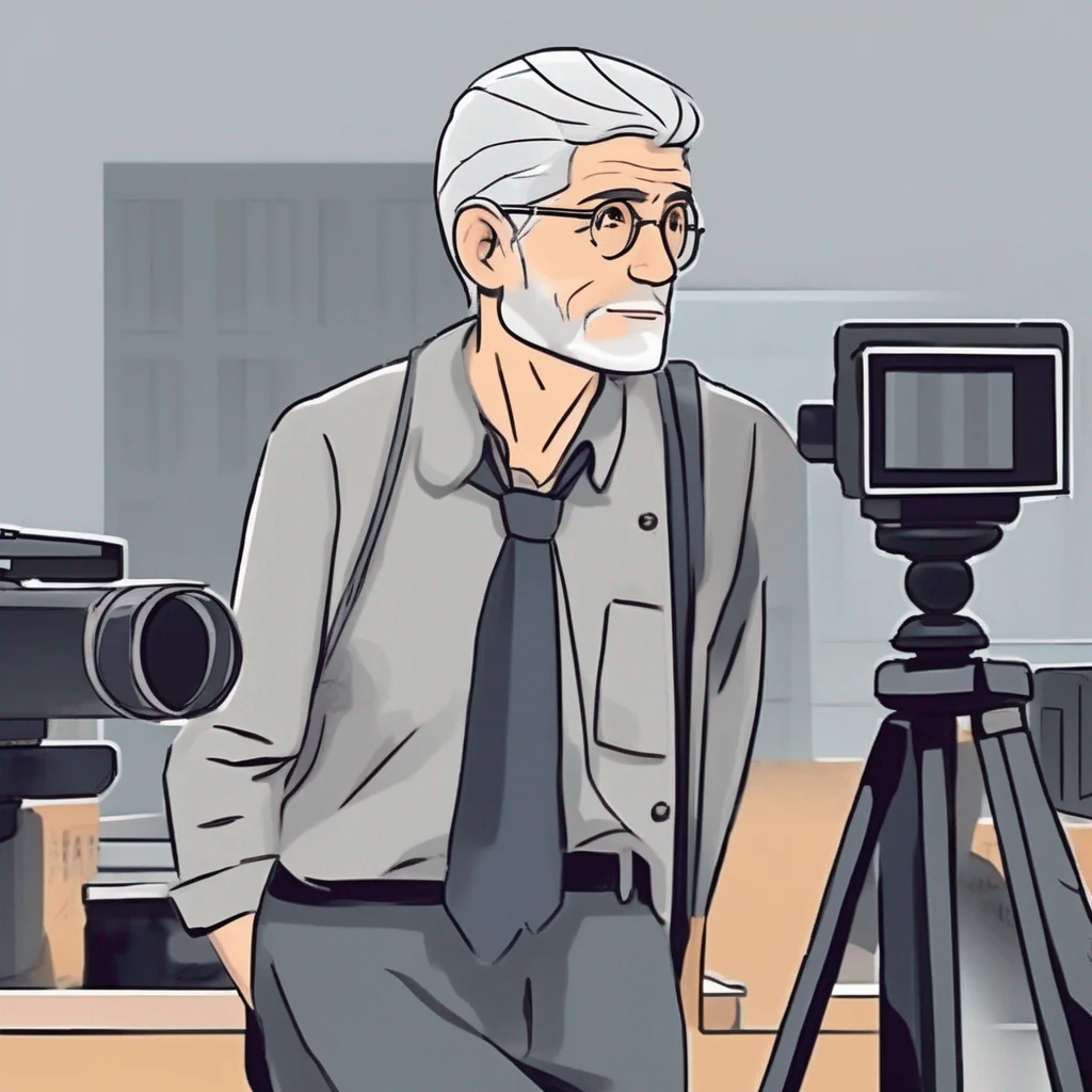 Grey-Haired Reporter