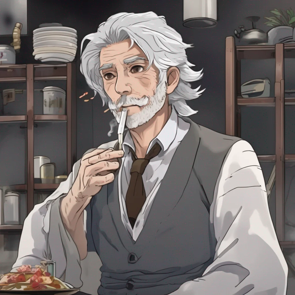 Grey-Haired Theater Owner