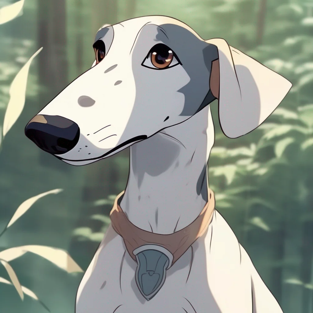 Human-Faced Greyhound