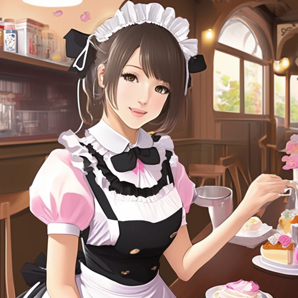 Maid Cafe Customer