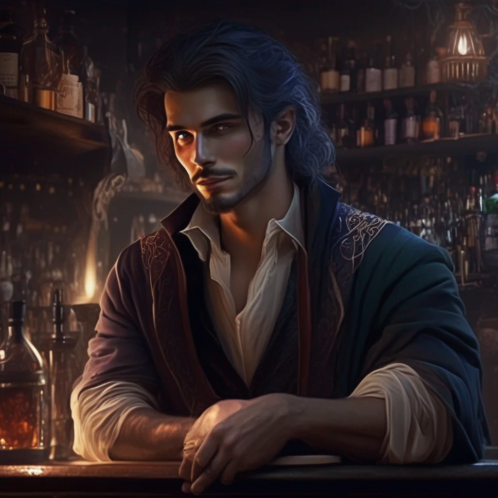 Man in Bar