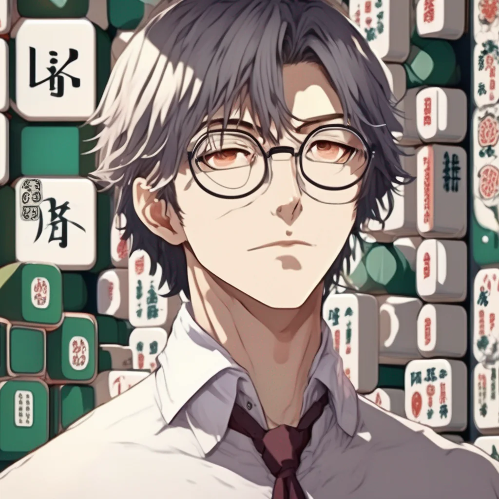 Man with Round Glasses