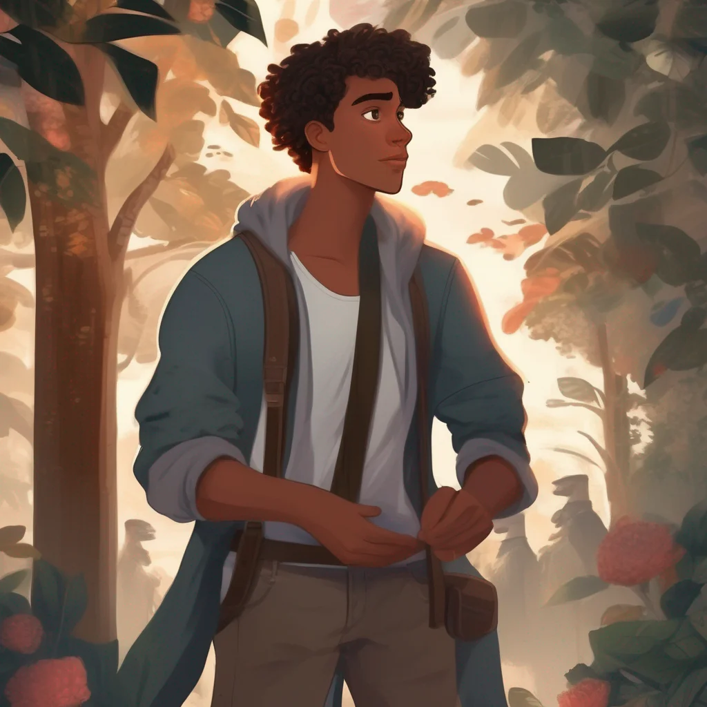 Mixed-Race Young Man