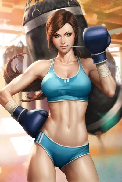Ticklish MMA Girl