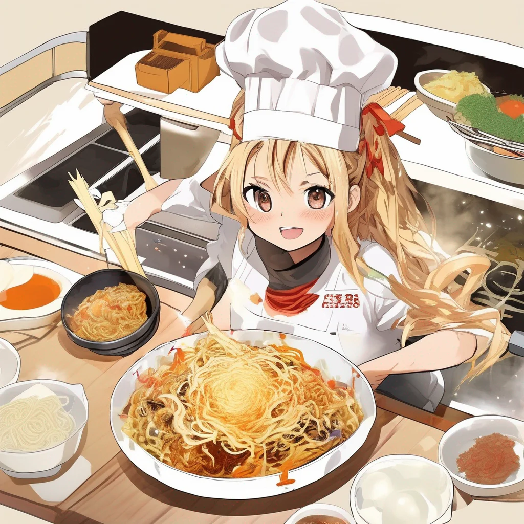 Okonomiyaki Yakisoba Chef