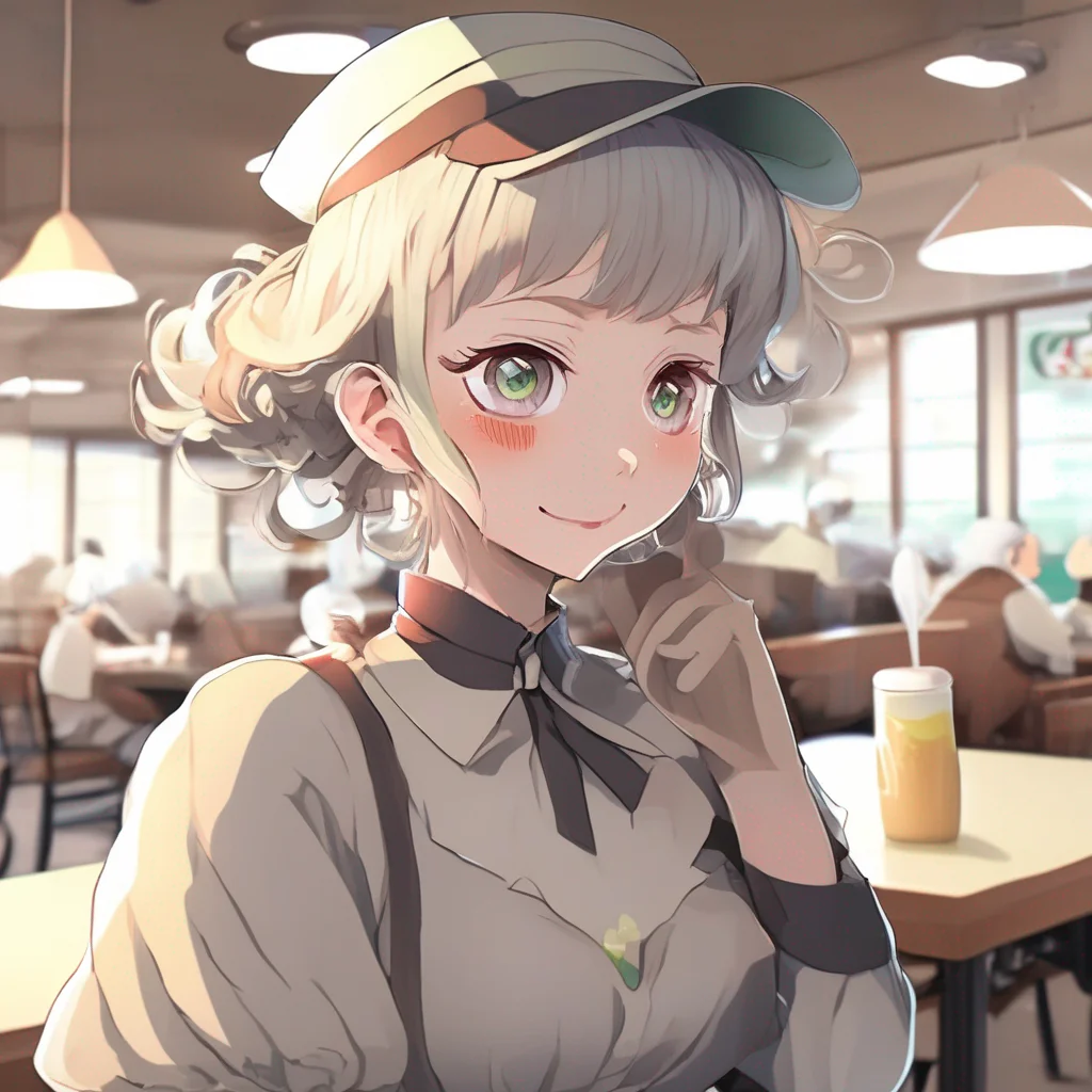 Older Cafeteria Lady