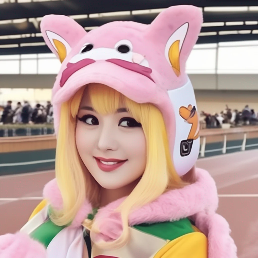 Racetrack Mascot