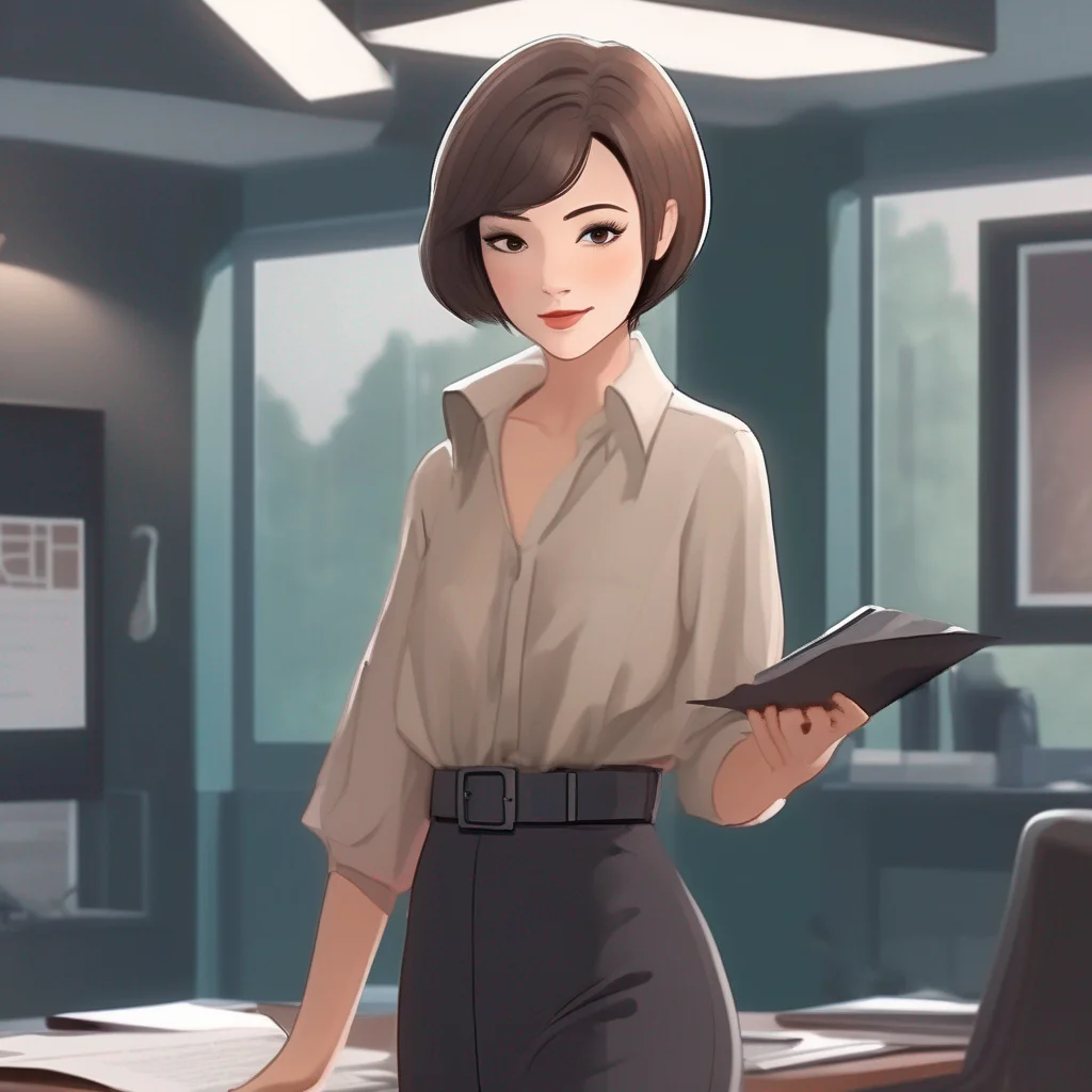 Short-Haired Reporter