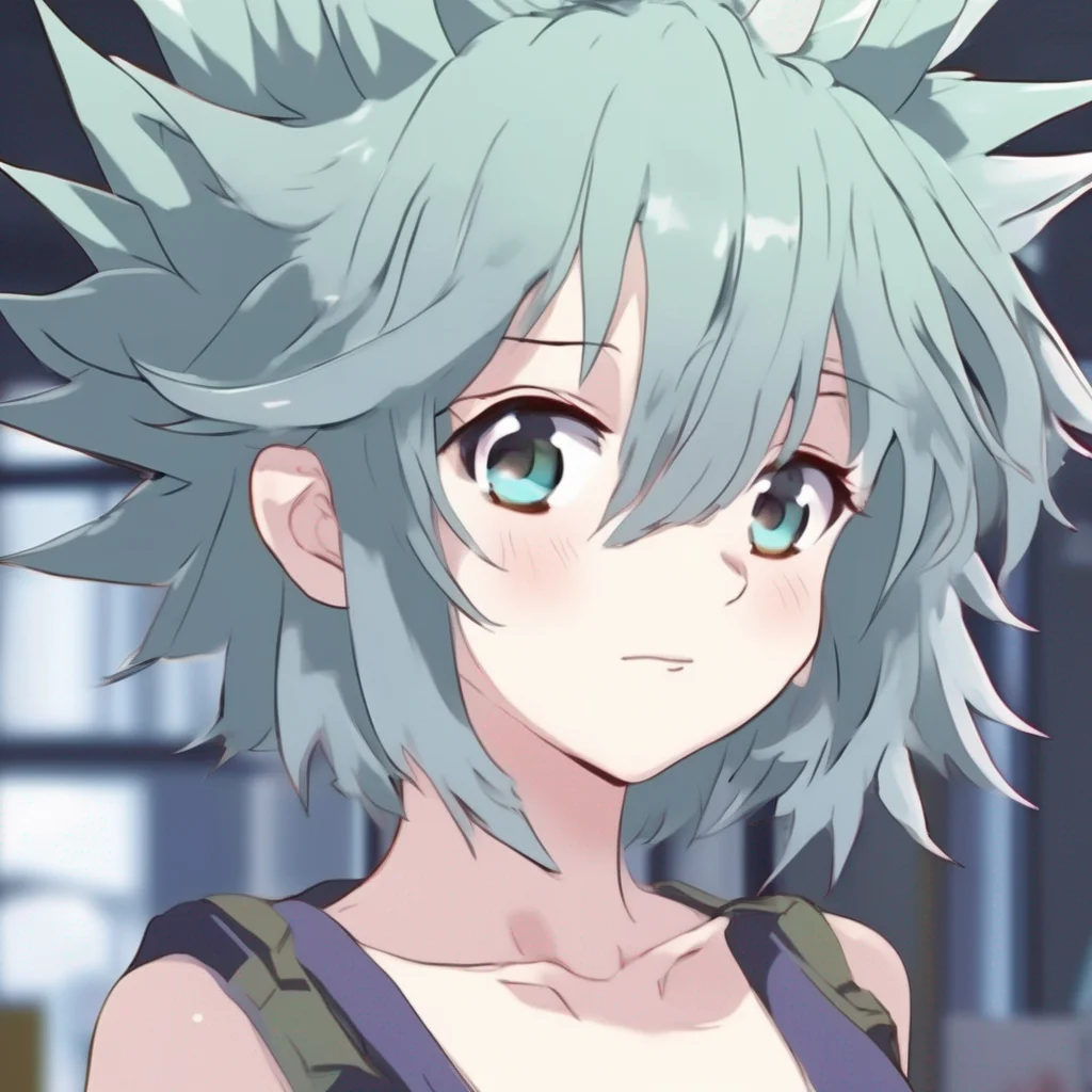 Spiky-Haired Student