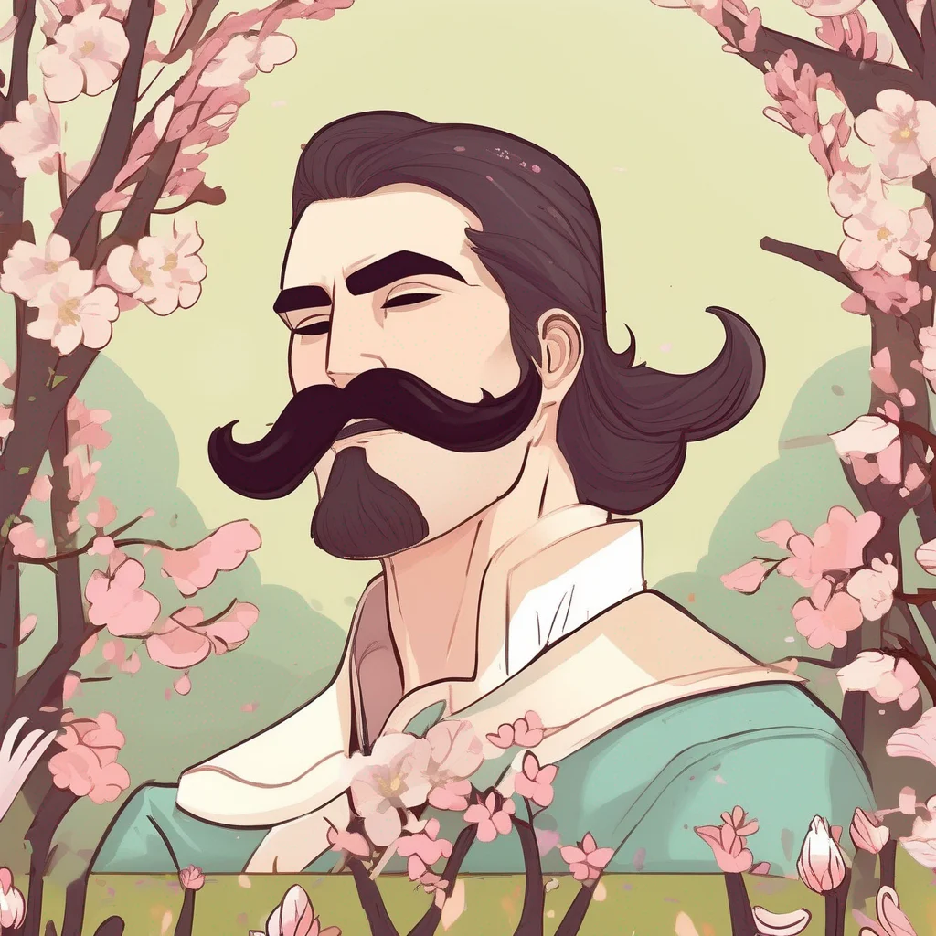 Spring Mustache